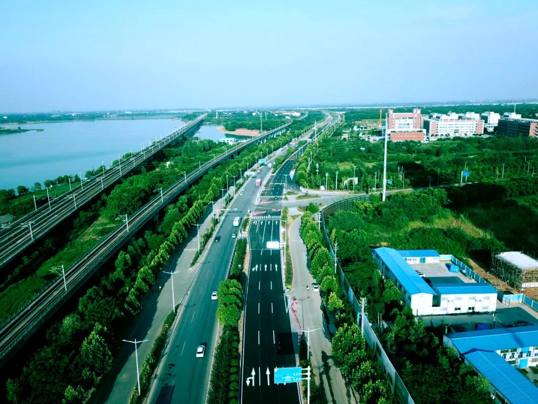 大变样,葛店高新大道南侧主干道升级改造完成!